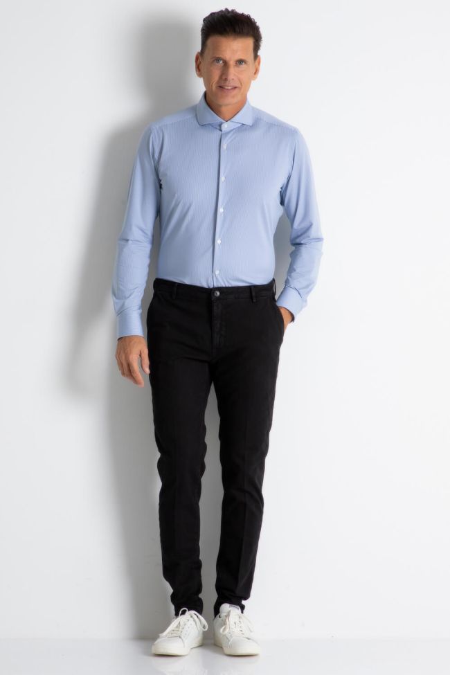 yan simmon Hose Herren Yan Simmon Chinos Slim Einfarbig Auslauf