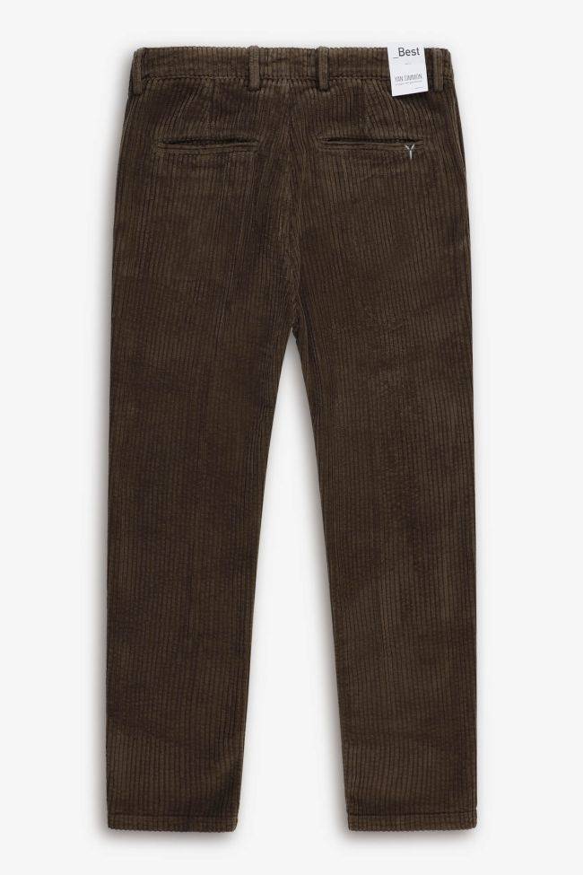 yan simmon Hose Herren Yan Simmon Klassische Slim Einfarbig 100% winter cotton im Angebot
