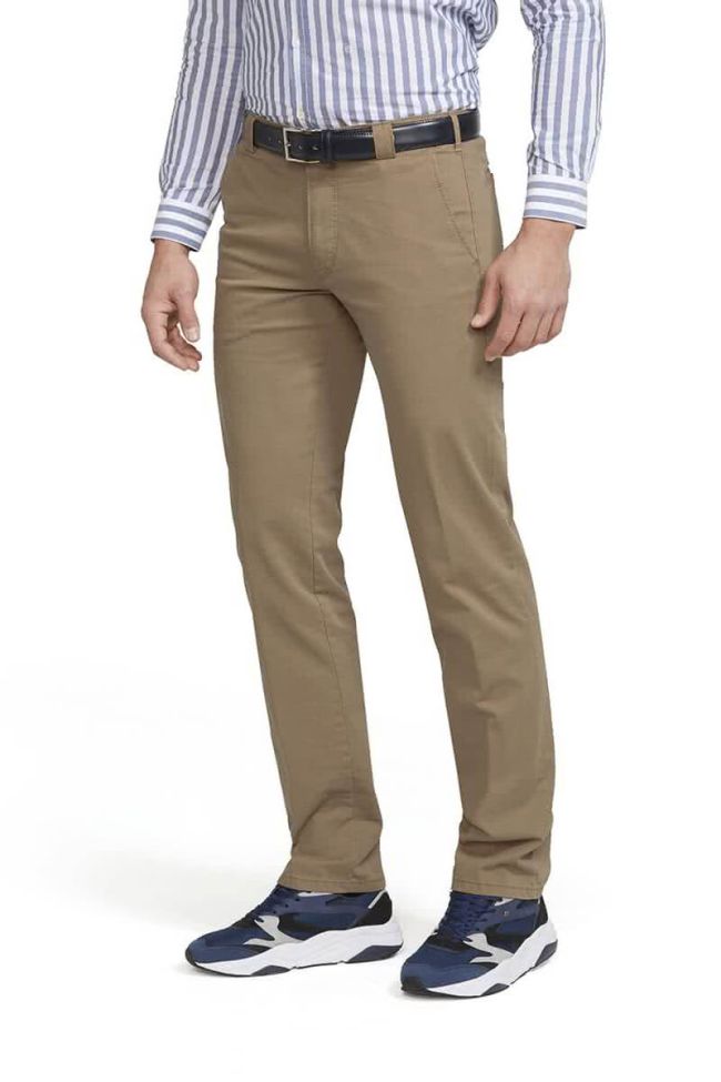 meyer Hose Herren Meyer Chinos Regular Einfarbig Fabrikpreis