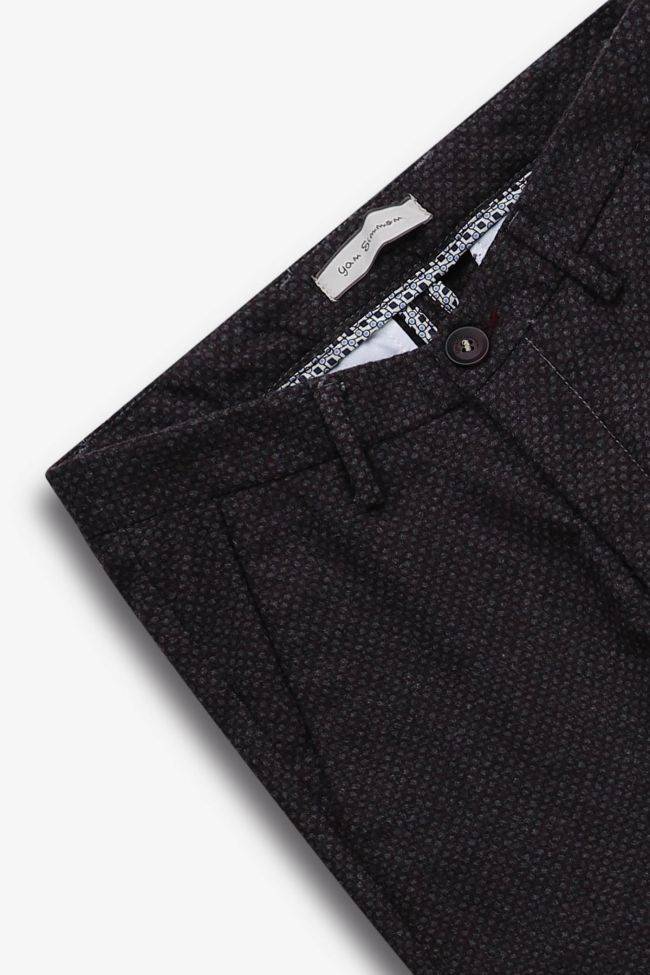 yan simmon Hose Herren Yan Simmon Klassische Slim Halb Unifarben 60% wool 35% pl 5% pa Versandkostenfrei