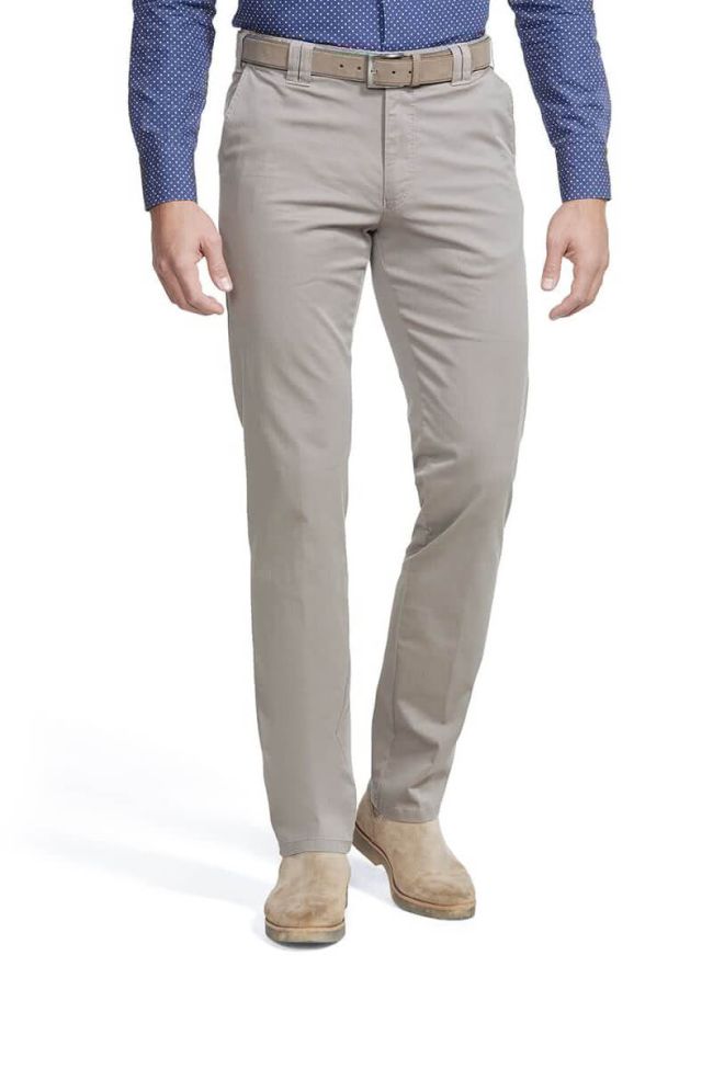 meyer Hose Herren Meyer Chinos Regular Einfarbig Begrenztes Angebot