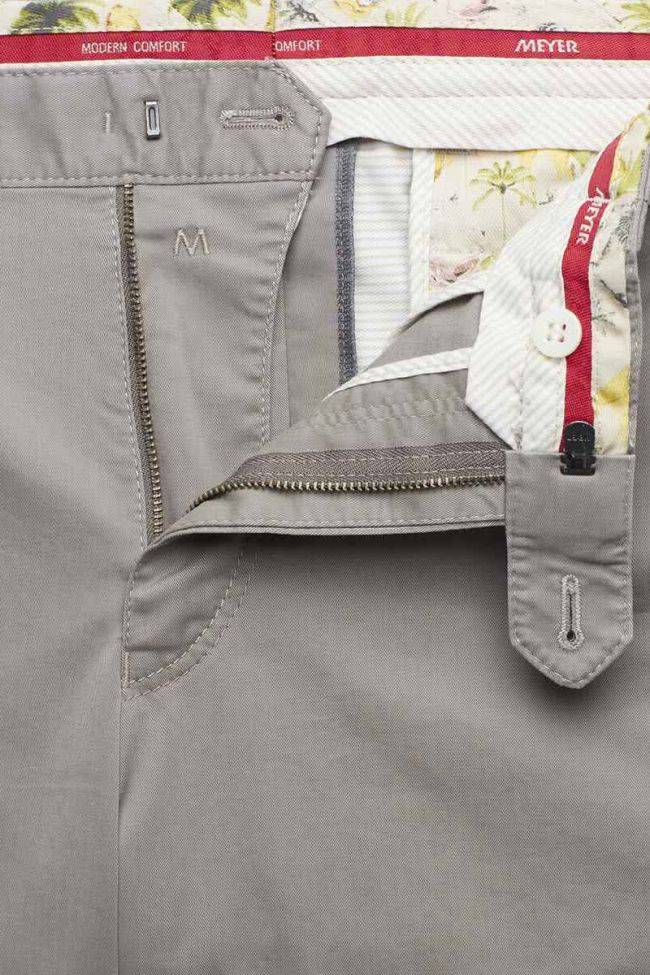 meyer Hose Herren Meyer Chinos Regular Einfarbig Begrenztes Angebot