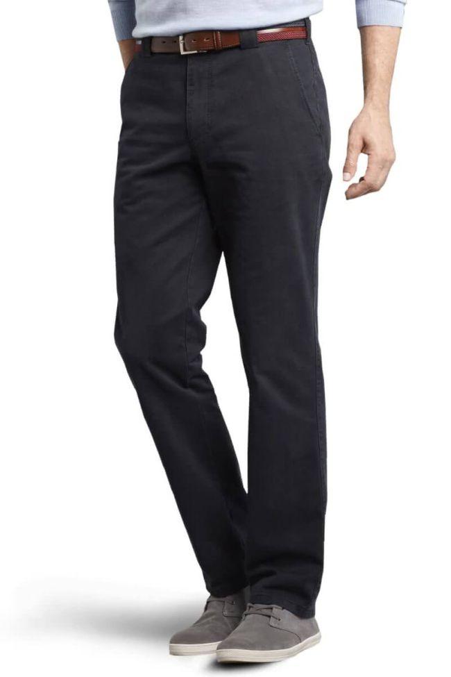meyer Hose Herren Meyer Chinos Classic Einfarbig Exklusivangebot