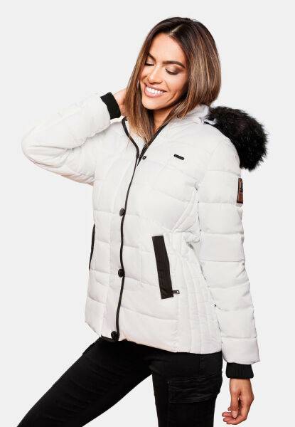 Marikoo Unique Damen gesteppte Winterjacke Versandkostenfrei