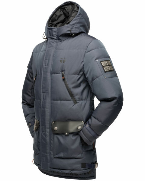 Marikoo Stone Harbour Tahaa Herren Winterjacke / Winterparka Saisonschlussverkauf