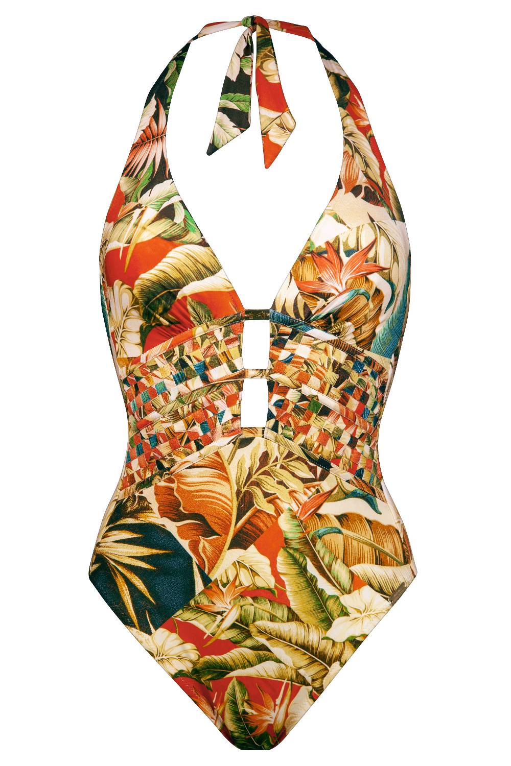 Maryan Mehlhorn HALTER SWIMSUIT Exklusive Angebote