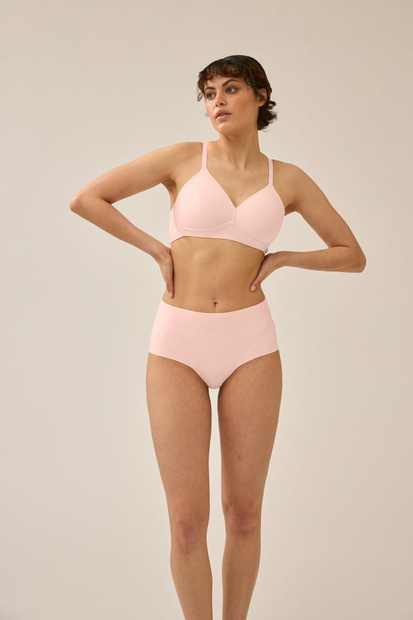 Naturana Soft-BH mit Side Smoother Effekt - Blush Speichern exportieren
