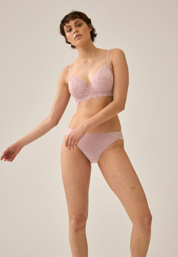 Naturana Bügel-BH mit Spitze - Pink Rose Black Friday Preise