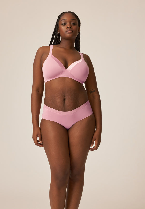 Naturana Bügelloser BH mit Schale und Glanzband - Smoked Orchid Rabatte dieses Monats