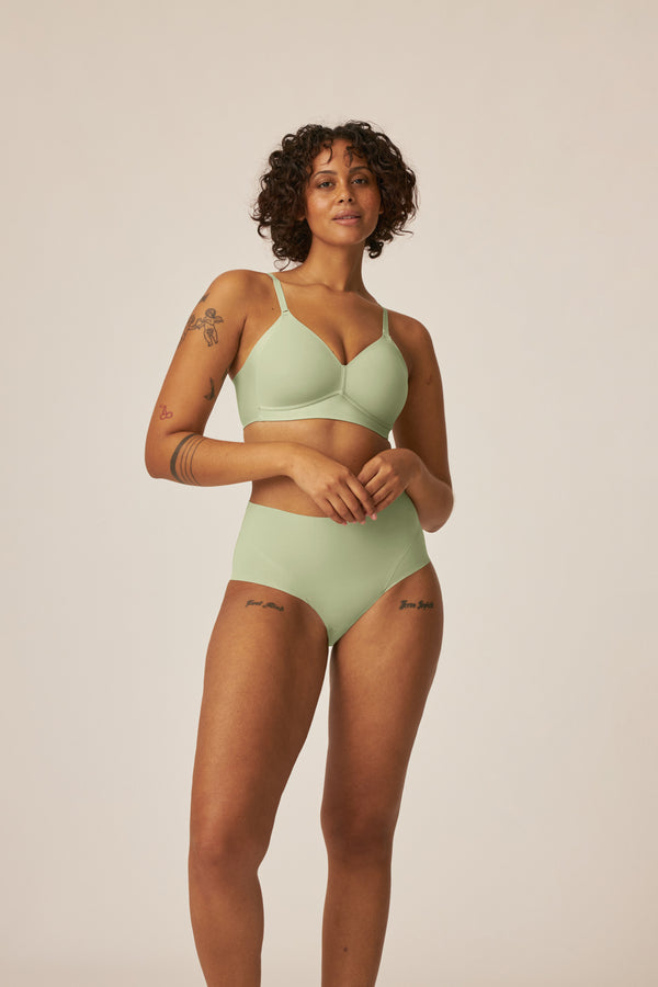 Naturana Soft-BH mit Side Smoother Effekt - Pale Greenshield Online