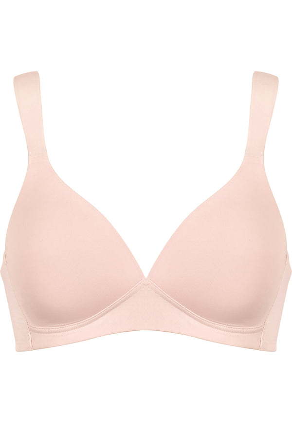 Naturana Bügelloser Soft-BH mit Schale - Blush Auslauf