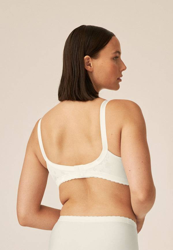 Naturana Minimizer Soft-BH in Blumenmuster - Champagner Verkauf