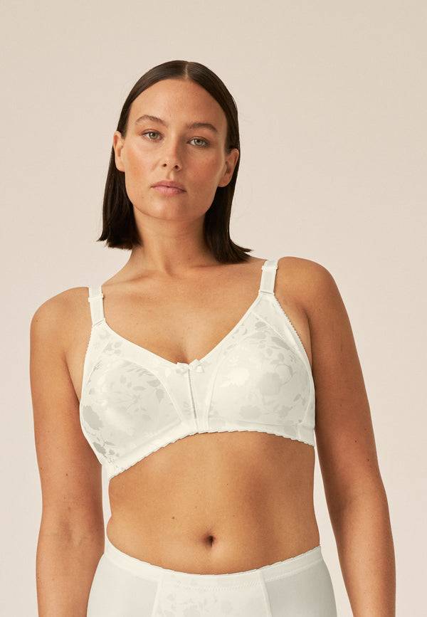 Naturana Minimizer Soft-BH in Blumenmuster - Champagner Verkauf