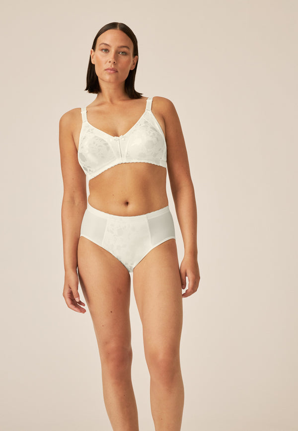 Naturana Minimizer Soft-BH in Blumenmuster - Champagner Verkauf