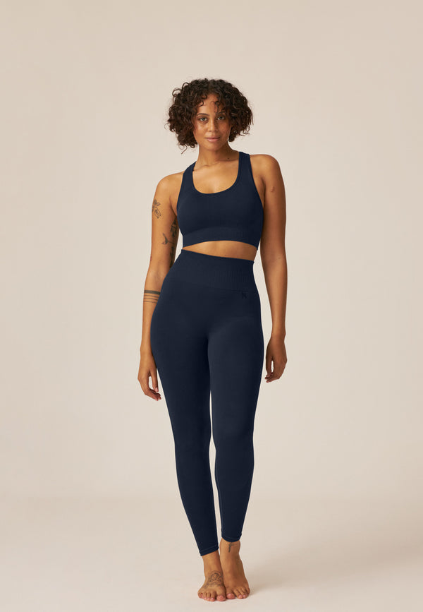 Naturana Sport Legging High Waist - Dark Blue Fabrikpreis