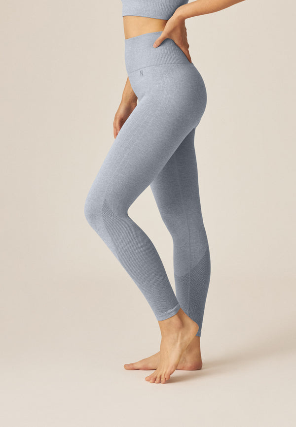 Naturana Sport Legging High Waist - Raindrops Melange Sonderangebot