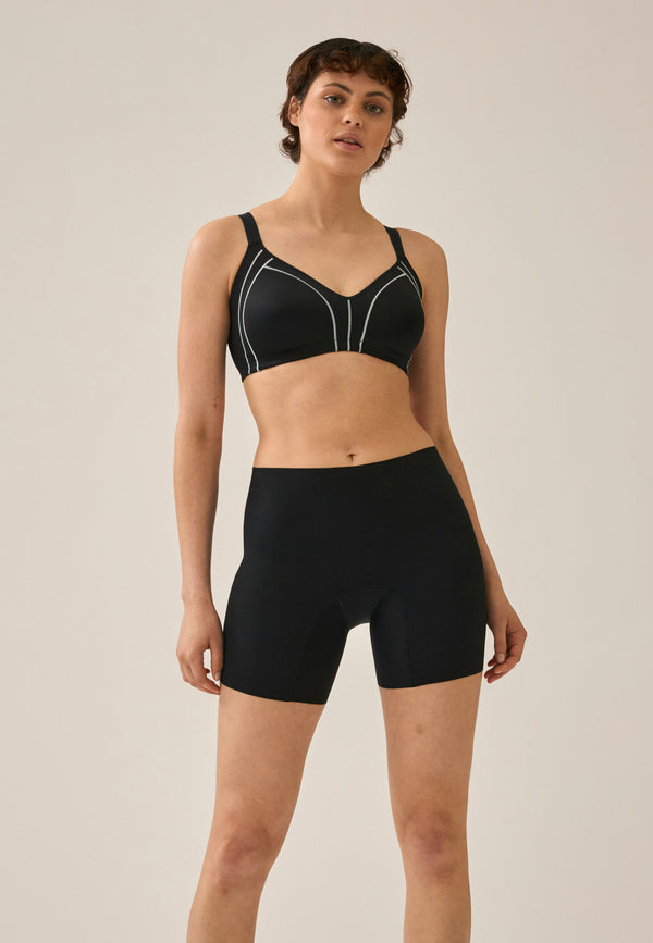Naturana Radlerhose mit Shapeeffekt - Schwarz Rabatt