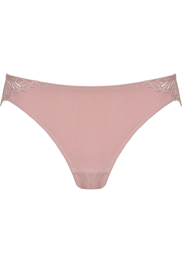Naturana Slip mit Spitzendetails - Pink Rose Lagerräumung