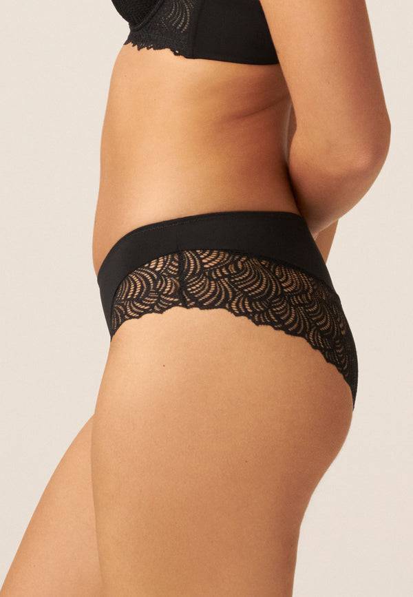 Naturana Panty mit Spitzendetails - Schwarz Top Angebot