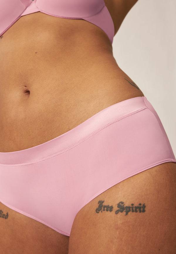 Naturana Softer Slip mit Glanzband - Smoked Orchid Zeitlich begrenztes Angebot