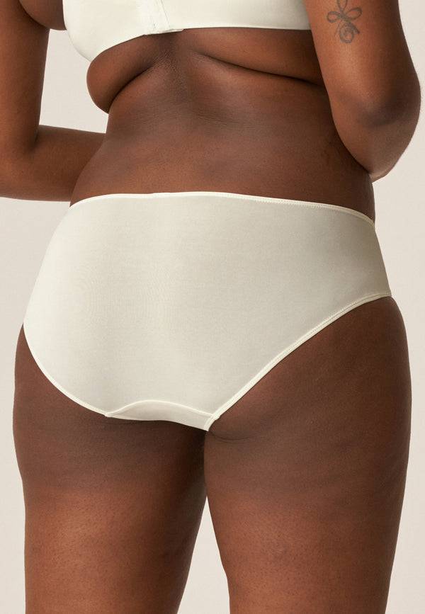 Naturana Softer Slip mit Glanzband - Ecru Riesige Ersparnisse