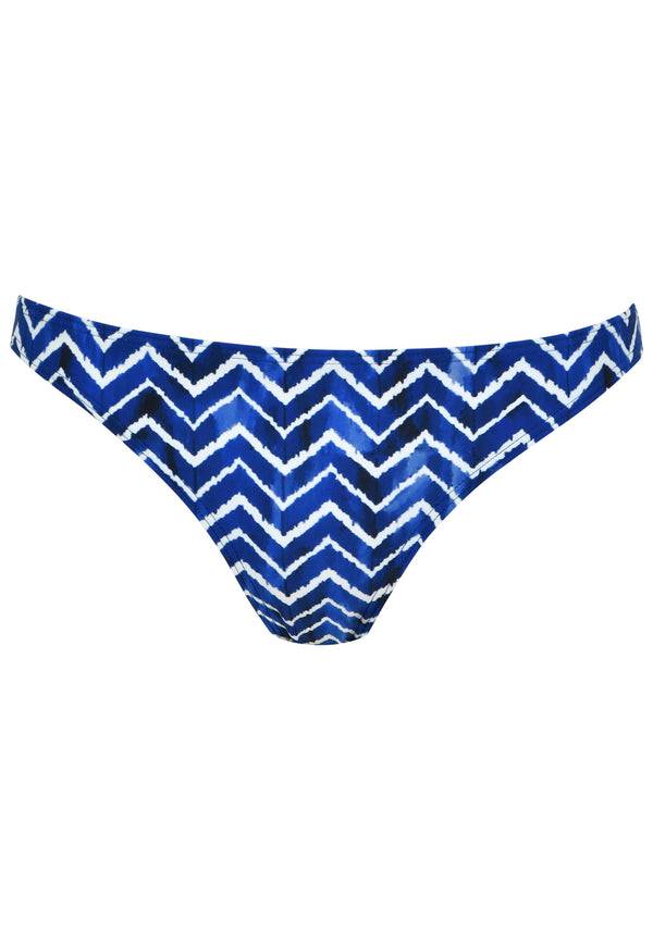 Naturana Bikinihose The Zig-Zag - Blau-Ecru Begrenzte Freigabe