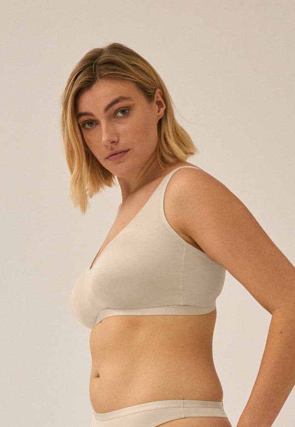 Naturana Vorgeformter BH ohne Bügel - Light Beige Letzte 2 Tage
