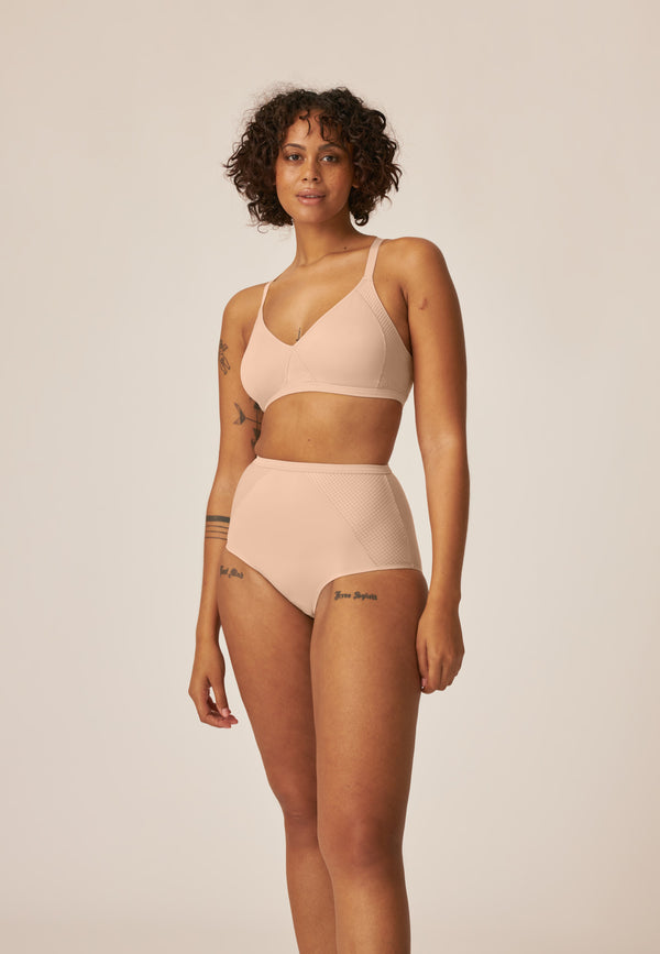 Naturana Dynamischer Wohlfühl-BH - Light Beige Clearance-Verkauf