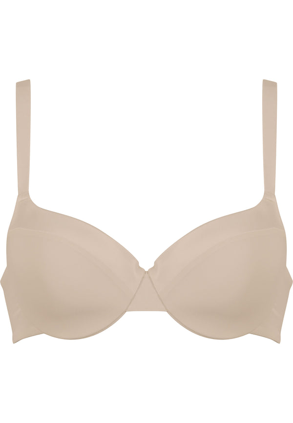Naturana Bügel-BH mit Schale - Clay Kostenloser Versand international