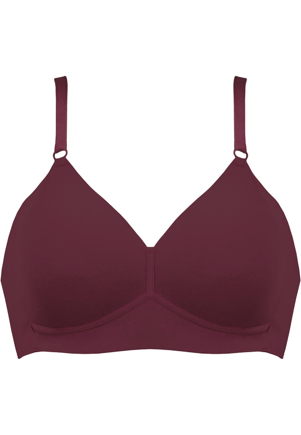 Naturana Soft-BH mit Side Smoother Effekt - Burgund Outlet
