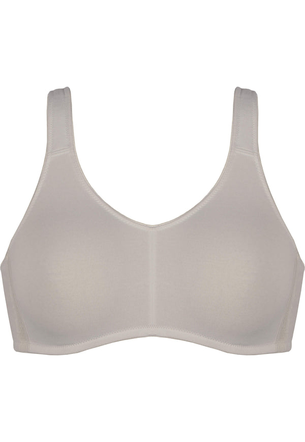Naturana Soft-BH aus Baumwolle - Light Beige Auslauf