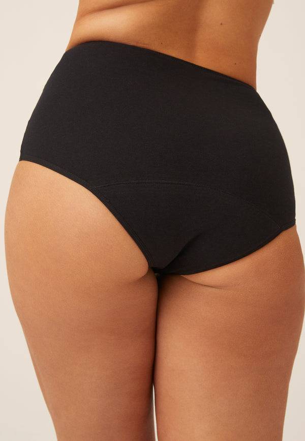 Naturana Perioden Highwaist Slip - Schwarz Limitierter Zeitrabatt
