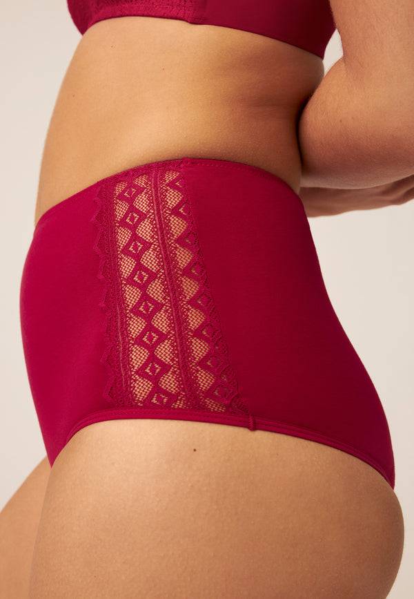 Naturana Perioden Highwaist Slip - Cassis Fabrik Onlineshop
