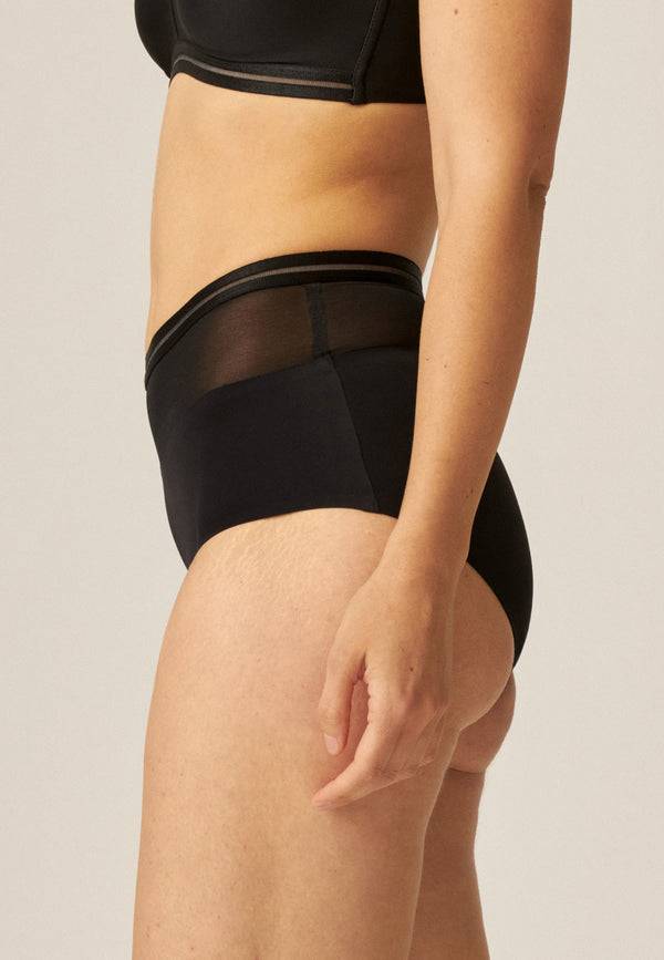 Naturana High Waist Panty - Schwarz Sonderangebot