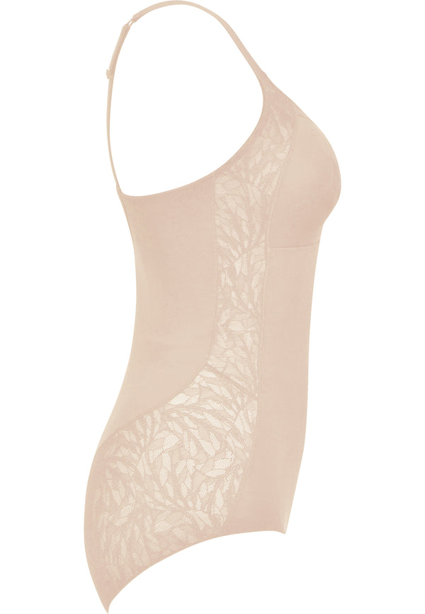 Naturana Minimizer Body mit Spitze - Light Beige Günstig kaufen