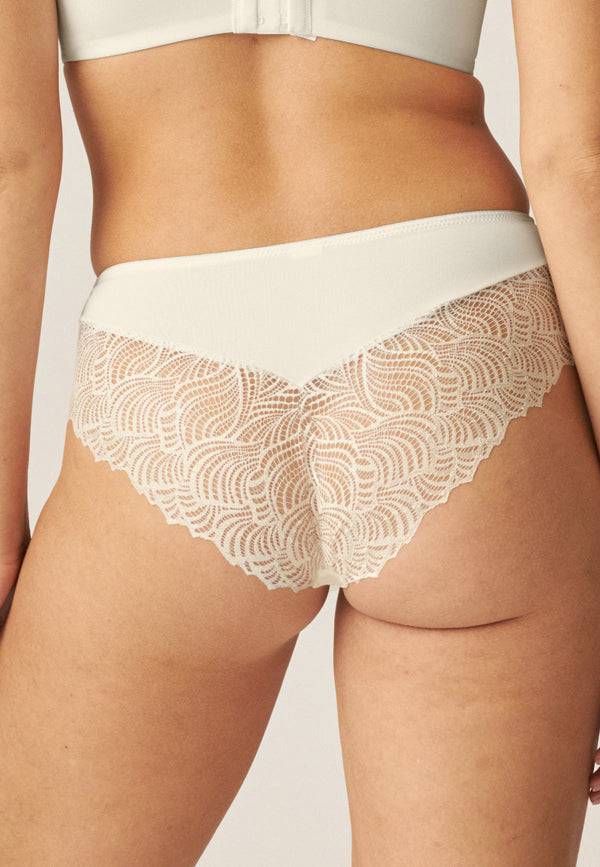 Naturana Panty mit Spitzendetails - Ecru Versandkostenfrei