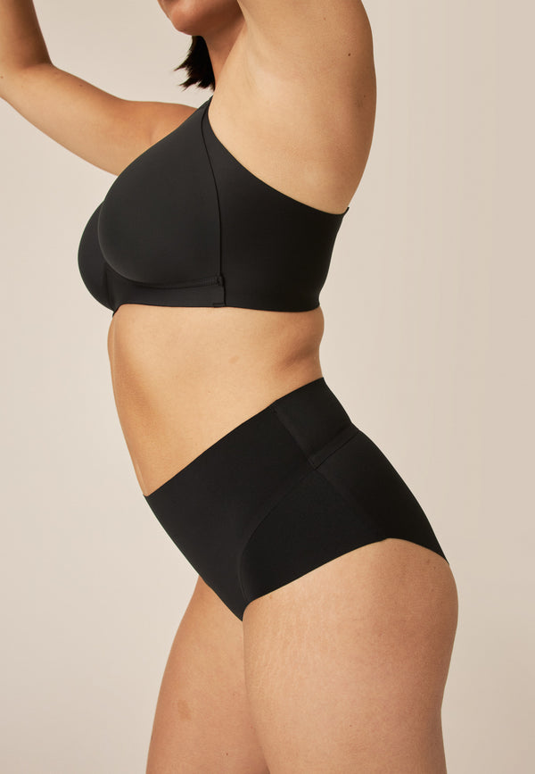 Naturana High Waist Slip mit leichtem Shape-Effekt - Schwarz Flash Sale