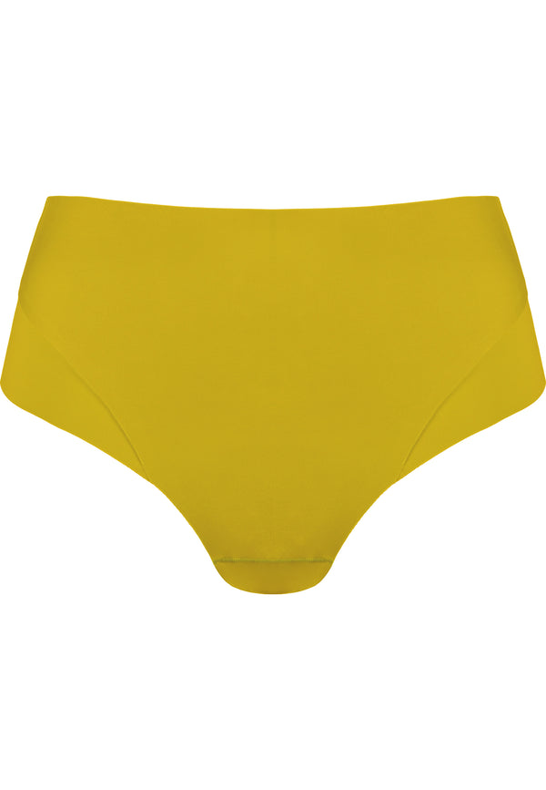 Naturana High Waist Slip mit leichtem Shape-Effekt - Golden Olive Begrenztes Angebot