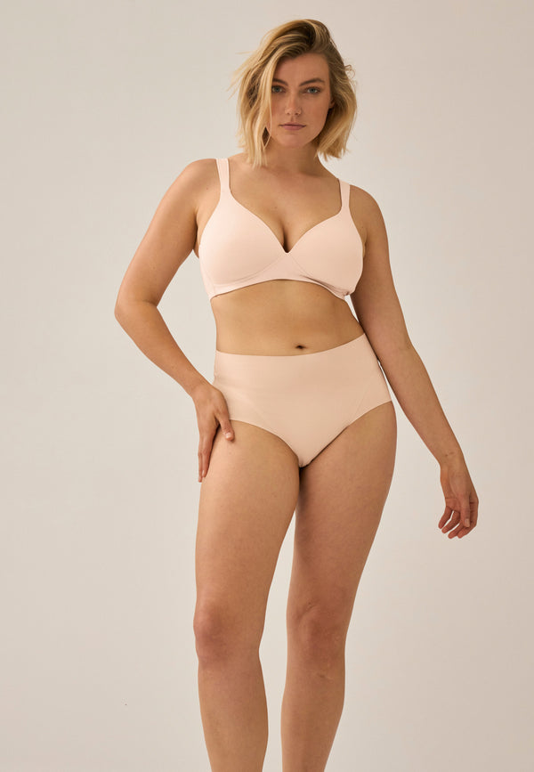 Naturana High Waist Slip mit leichtem Shape-Effekt - Light Beige Preisnachlass