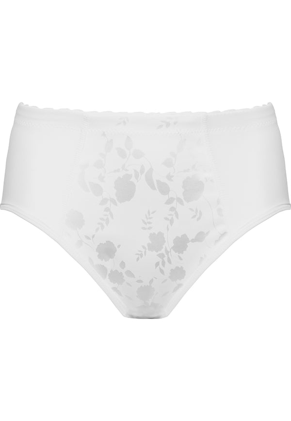 Naturana Minimizer Slip mit Blumenmuster - Weiss Weihnachtsangebot