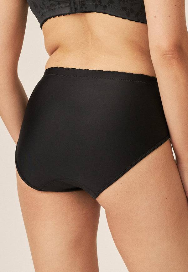 Naturana Minimizer Slip mit Blumenmuster - Schwarz Osterangebot