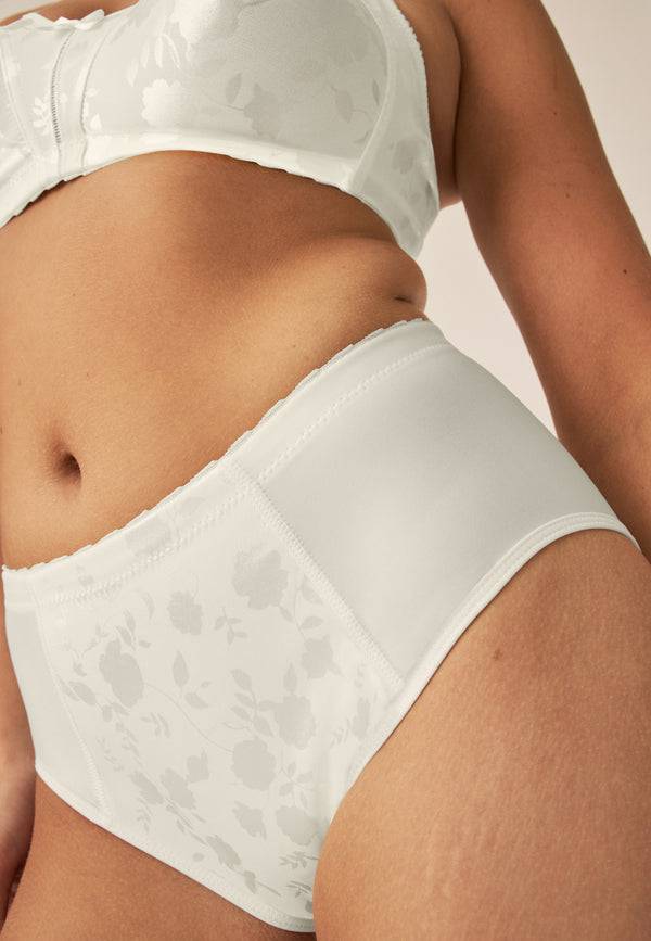 Naturana Minimizer Slip mit Blumenmuster - Champagner Muttertagsangebot