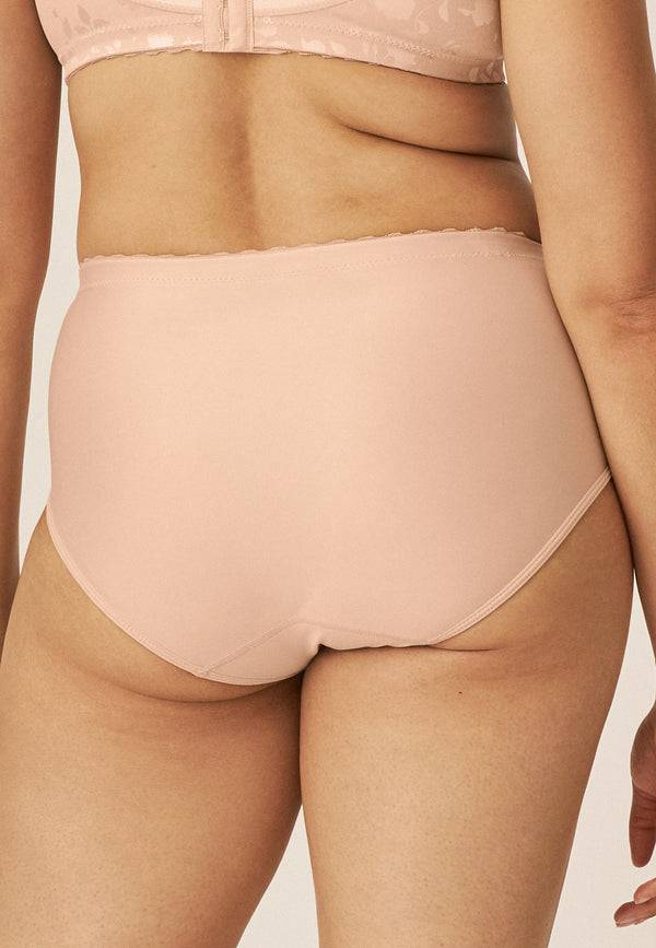 Naturana Minimizer Slip mit Blumenmuster - Light Beige Vatertagsangebot