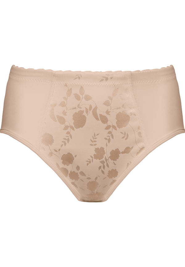Naturana Minimizer Slip mit Blumenmuster - Light Beige Vatertagsangebot