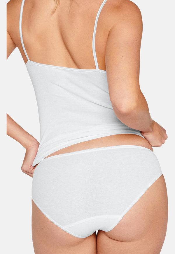Naturana Mini Slip aus Biobaumwolle - Weiss Neueste Mode