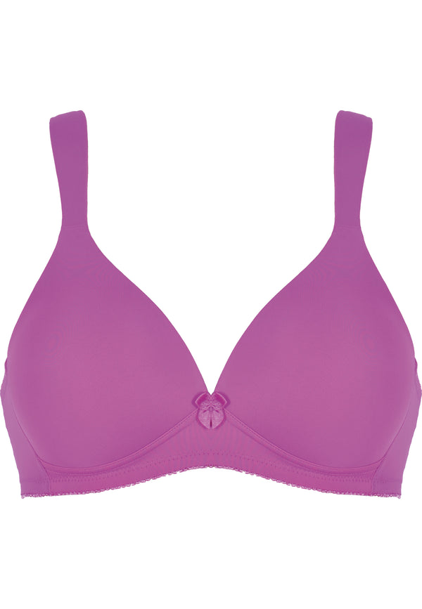 Naturana Soft-BH mit Schale und Entlastungsträgern - Purple Orchid Online Outlet