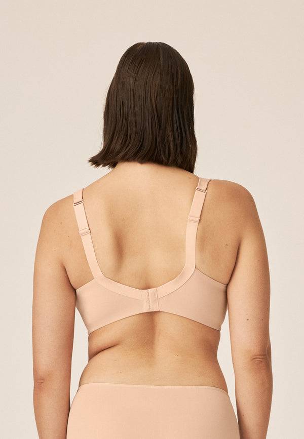Naturana Bügelloser BH mit Schale und Glanzband - Light Beige Exklusive Angebote