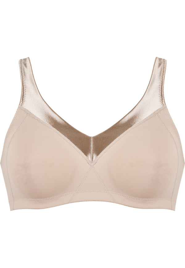 Naturana Minimizer Soft-BH mit Glanzband - Light Beige Kauf eins, bekomm eins gratis