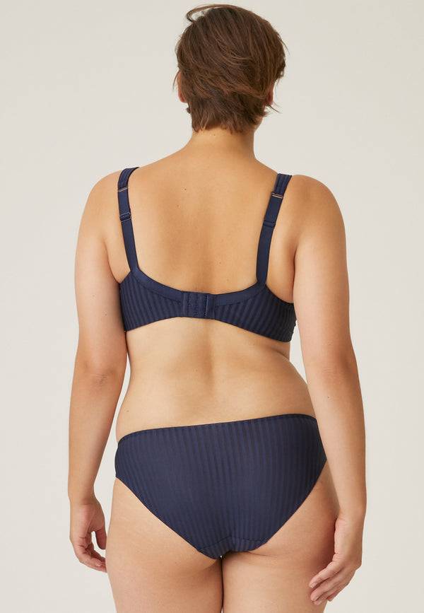 Naturana Streifen Soft-BH mit Schale - Navy Gestreift Sonderangebote