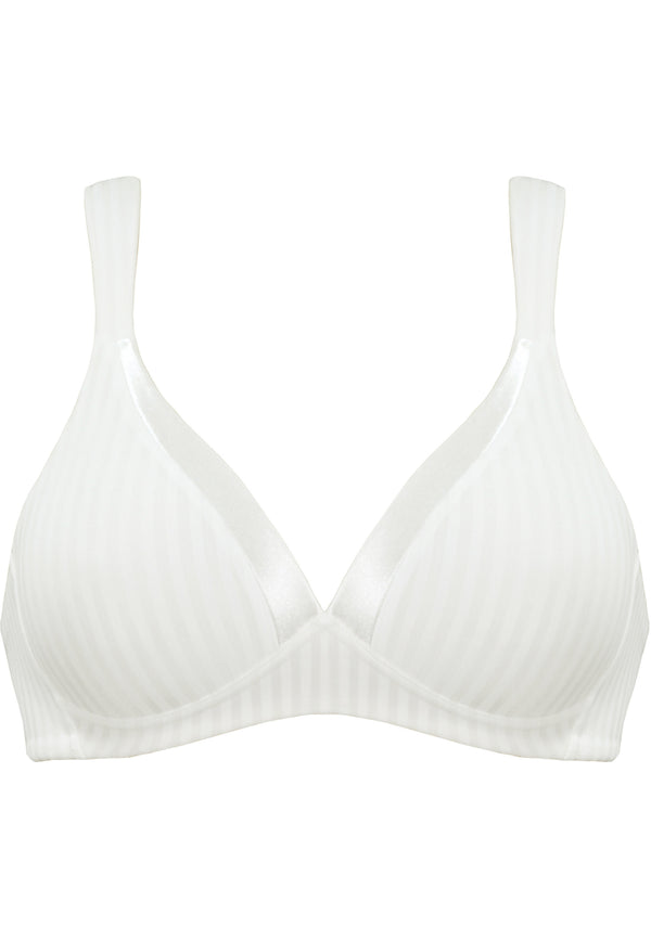 Naturana Streifen Soft-BH mit Schale - Ecru Gestreift Riesige Ersparnisse